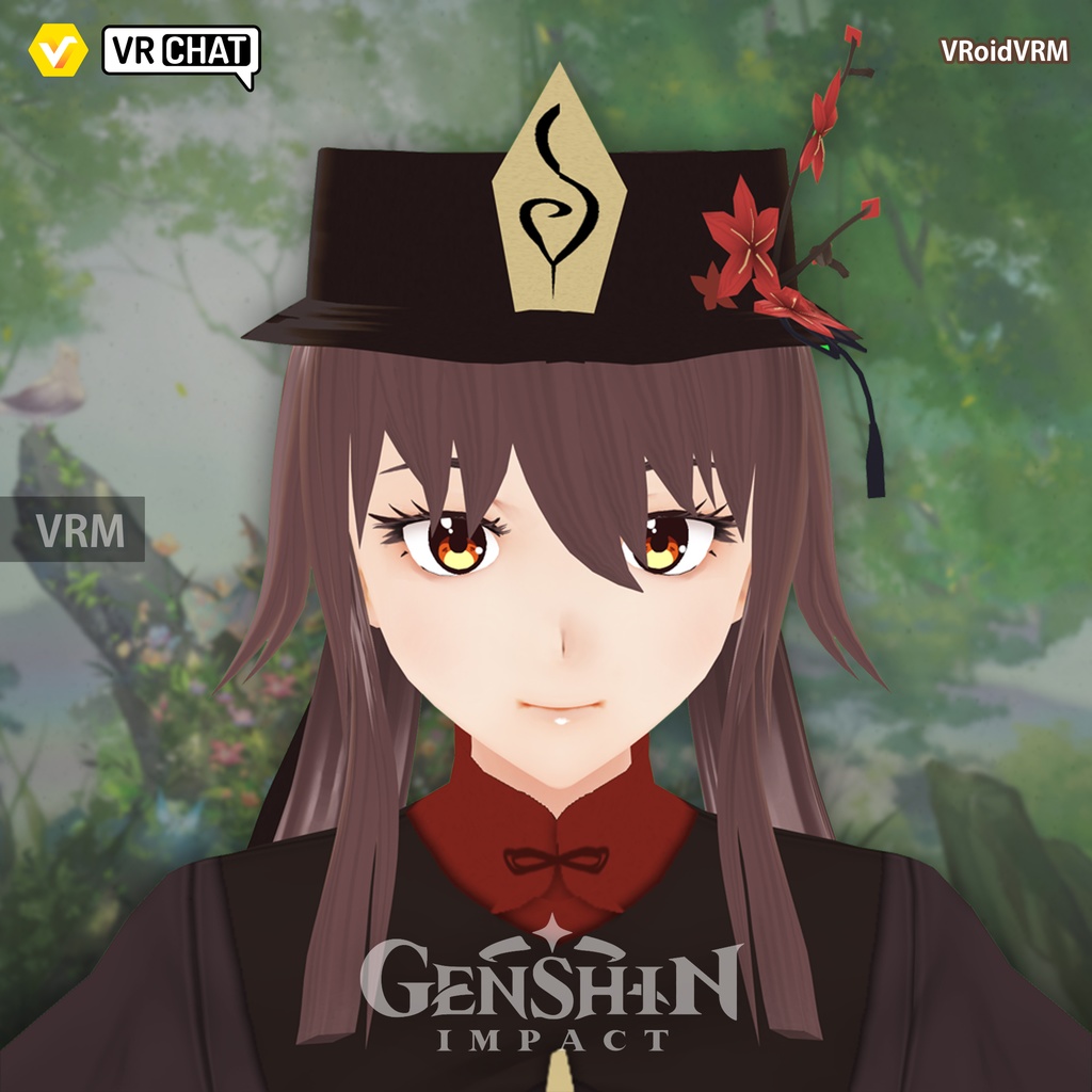 【VRoidVRMモデル】Hu Tao - Genshin Impact
