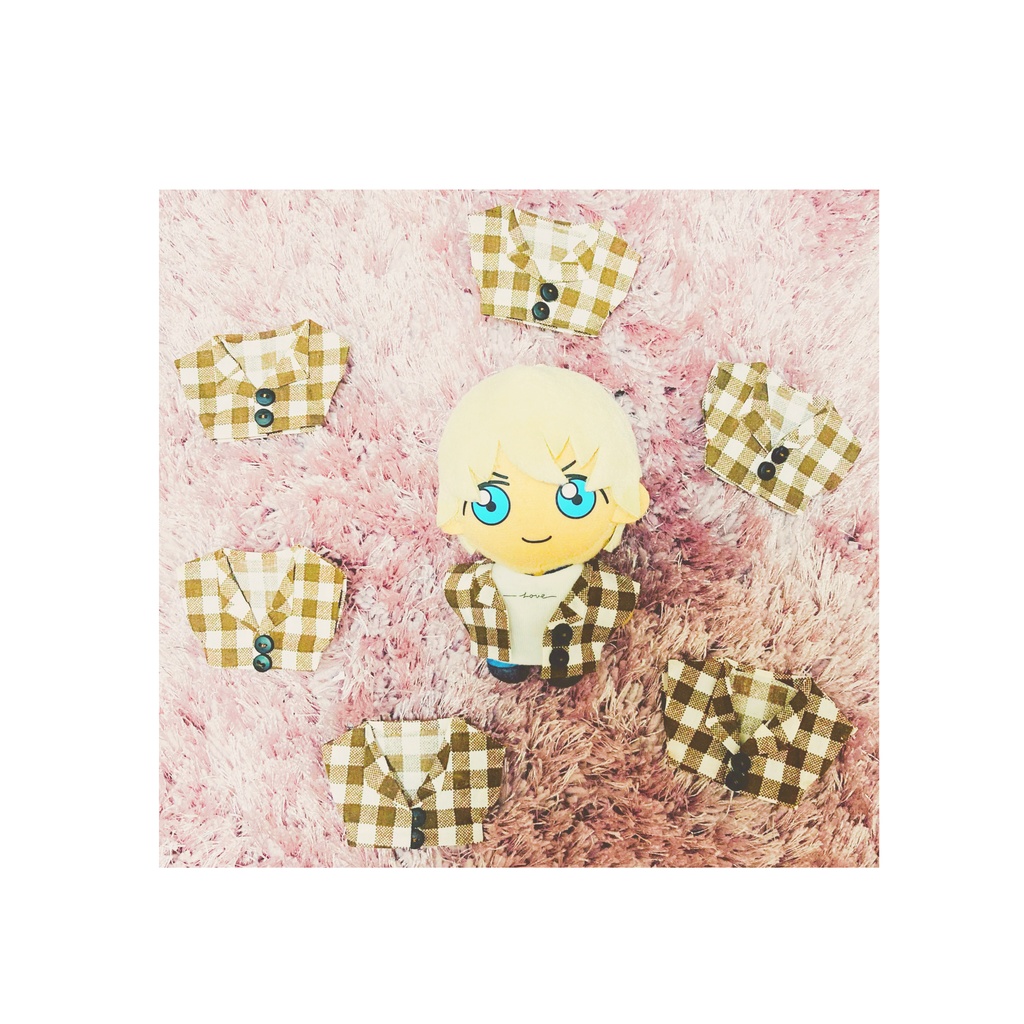 薄手チェックコート