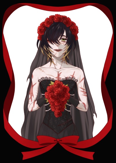 流れるグリッターアクキー (ウェディングトワ)