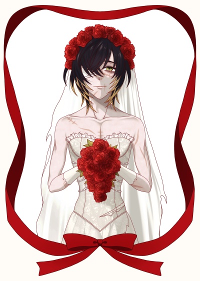 流れるグリッターアクキー (ウェディングトワ)