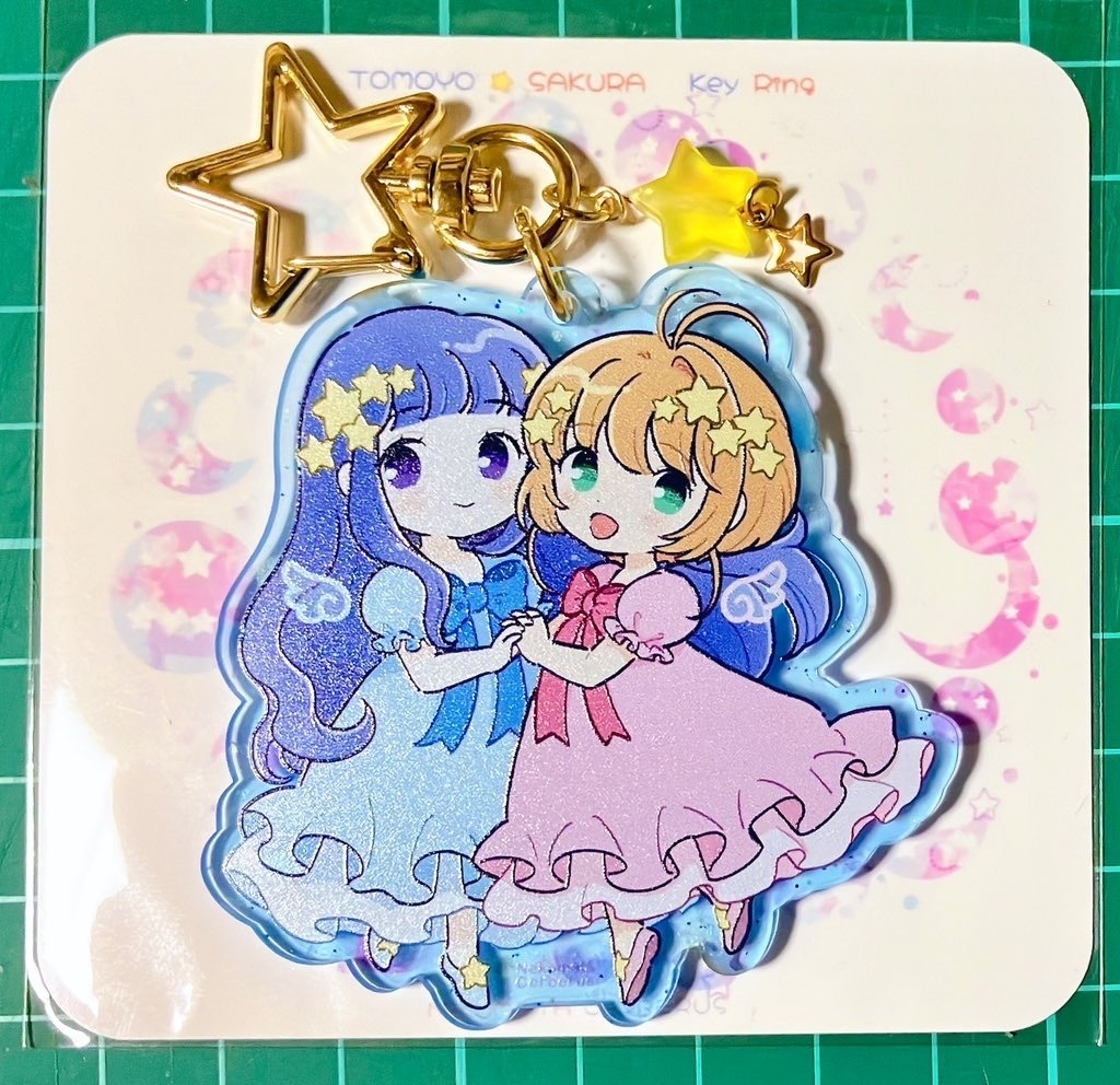 知世&さくらアクキー(おまけ付)