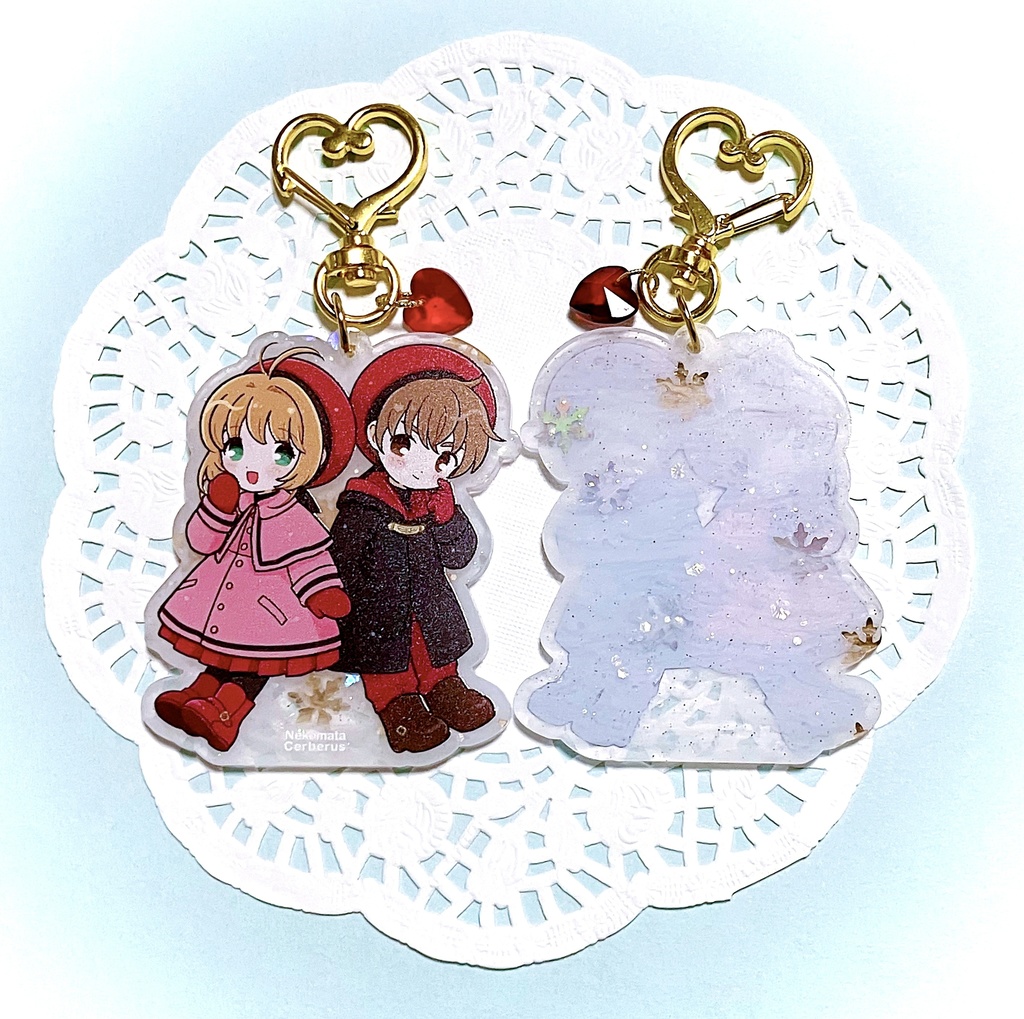 【新作】しゃおさ両片想いアクキ−3種