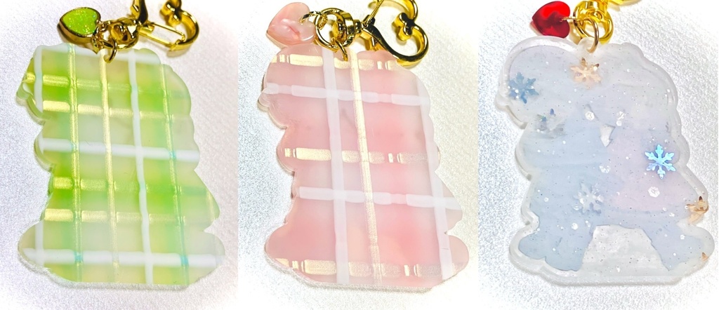 【新作】しゃおさ両片想いアクキ−3種