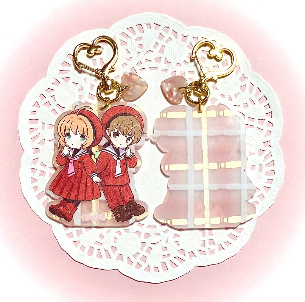 【新作】しゃおさ両片想いアクキ−3種