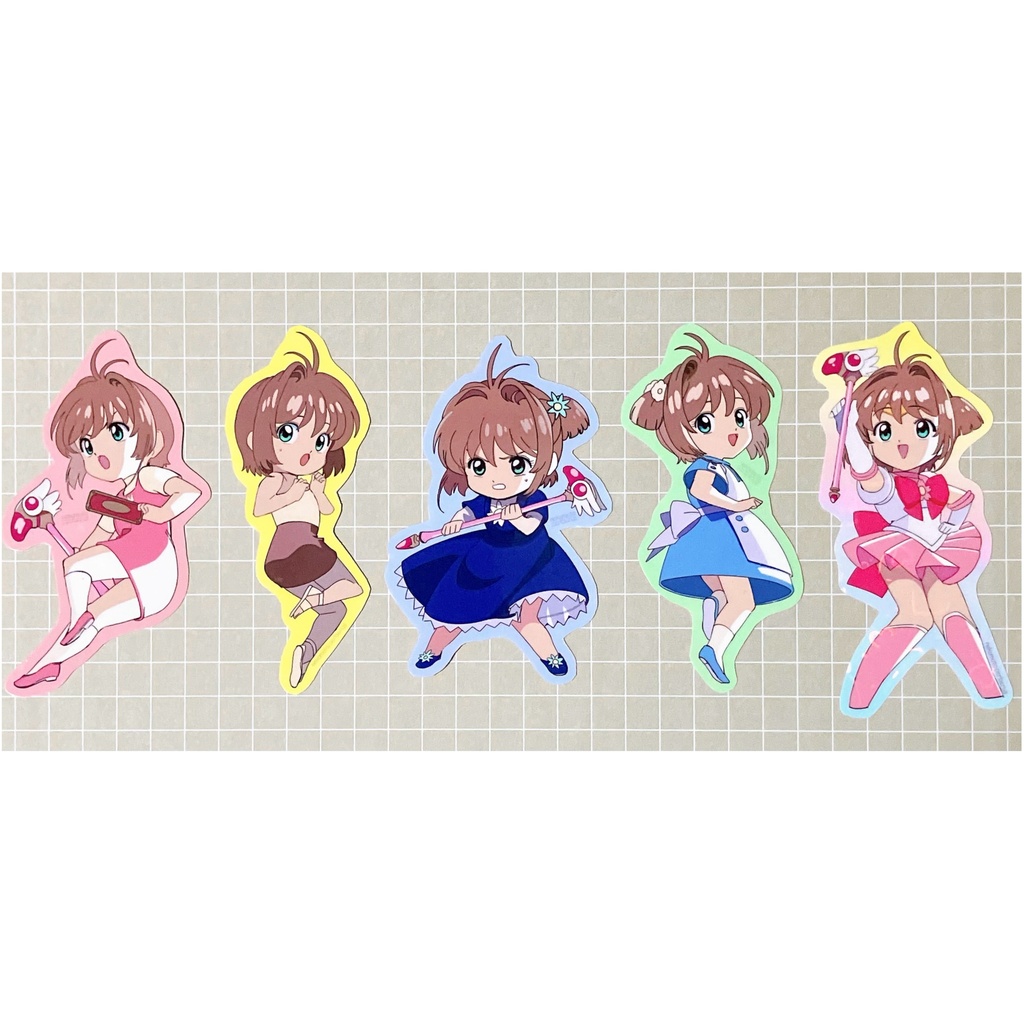 【掘り出し物】CCさくらラミカ5点セット