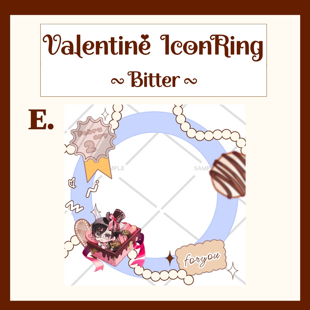 バレンタインアイコンリング(Bitter)