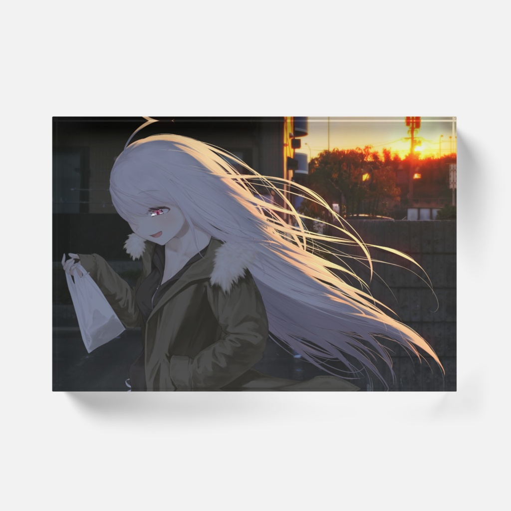 【非公式】椎名唯華 夕景アクリルブロック