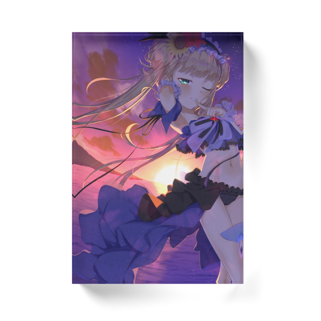 【非公式】水着有栖ちゃんアクリルブロック