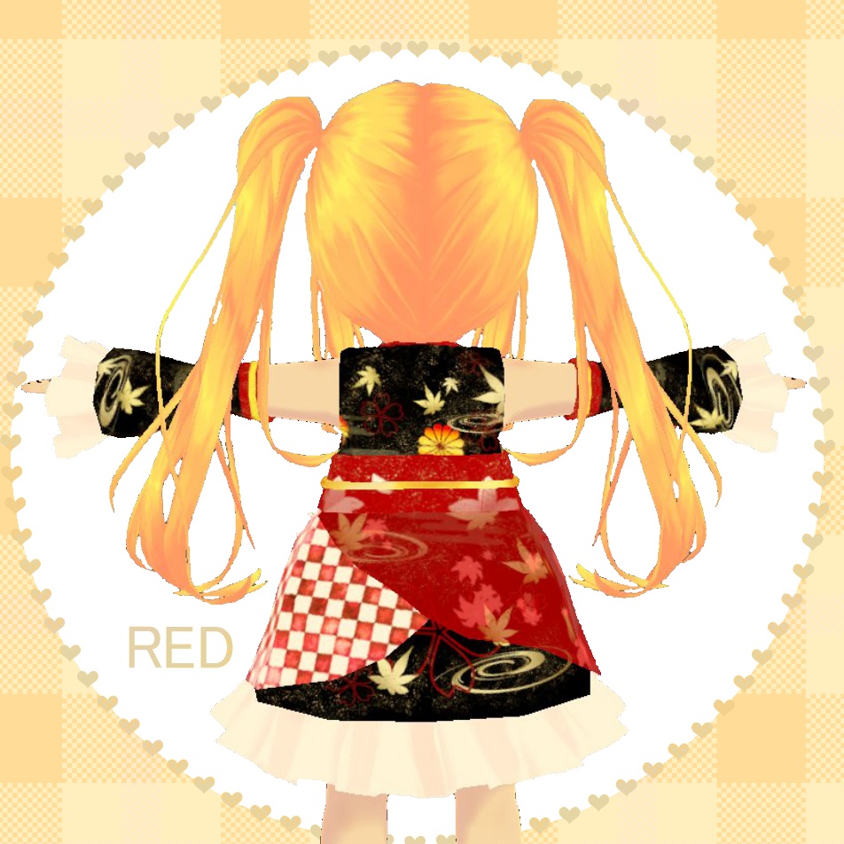 【こうめ おもち 着せ替えデータ】 着物