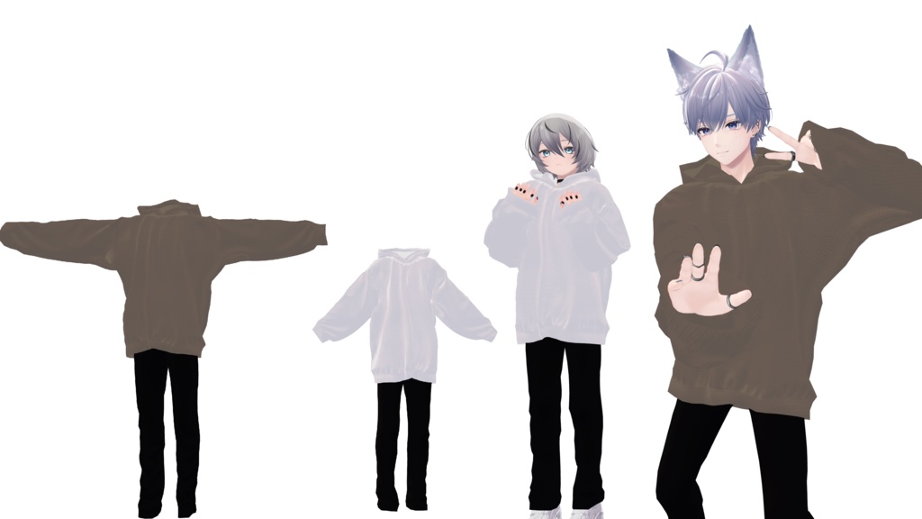 シンプルぱーかー