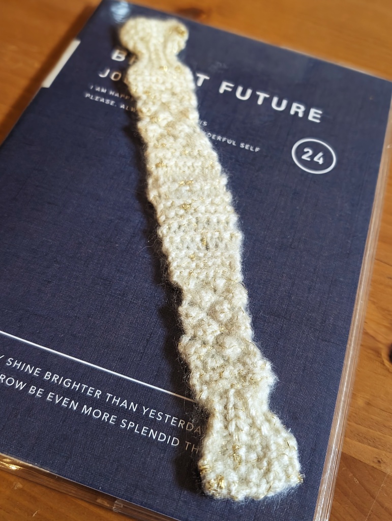 ぽこぽこリボンマフラー