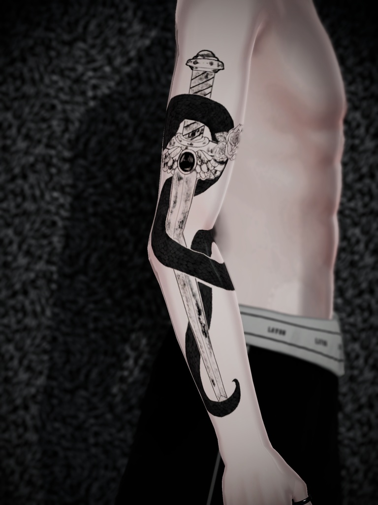 【VRChat】タトゥー詰め合わせ【No.2】