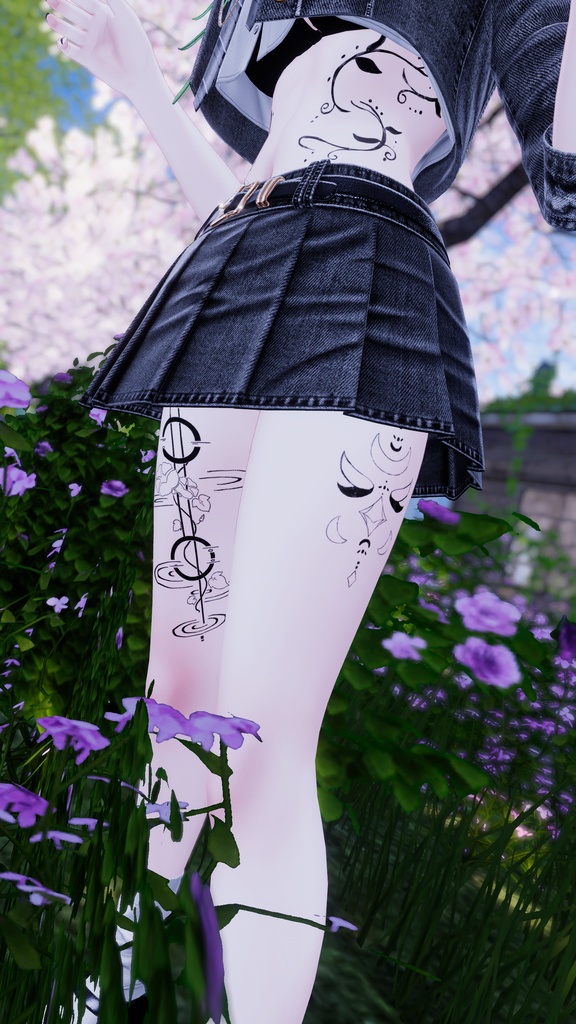 【VRChat】タトゥー詰め合わせ【No.2】