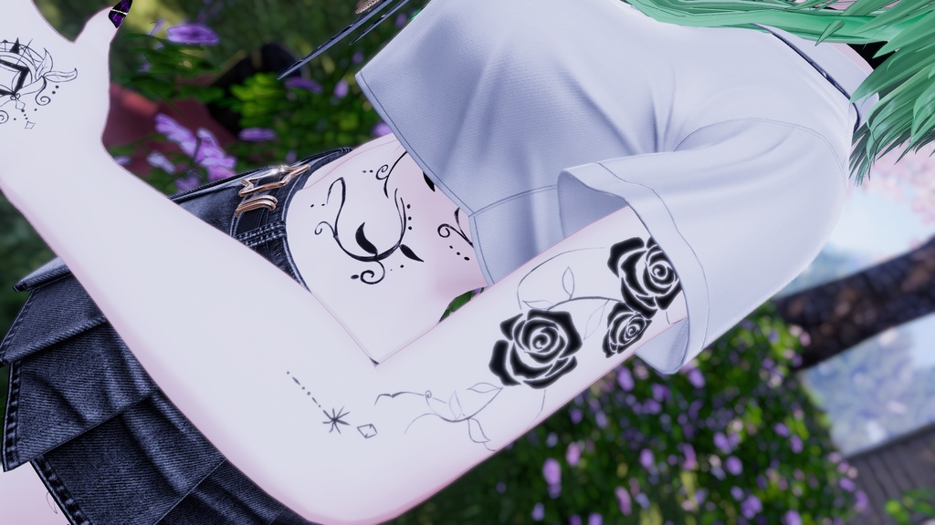 【VRChat】タトゥー詰め合わせ【No.2】