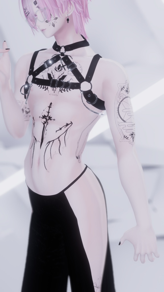 【VRChat】タトゥー詰め合わせ【No.4】