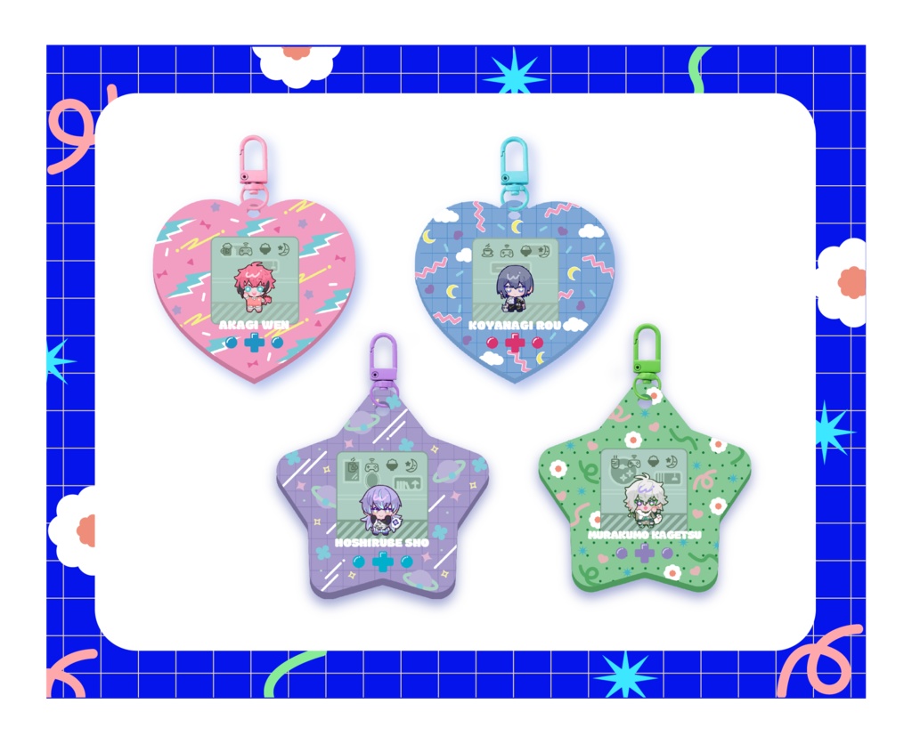 【非公式】育成ゲーム風シャカシャカアクキー