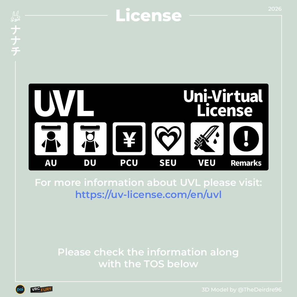 ナナチ (Nanachi) VRC 3D Model