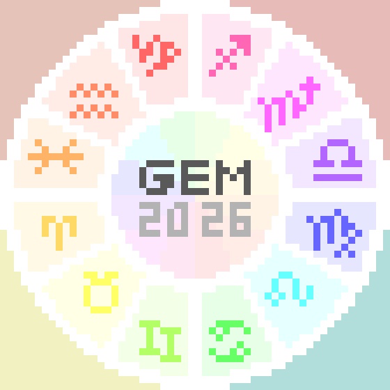 Blu's Original Desktop Calendar 2026