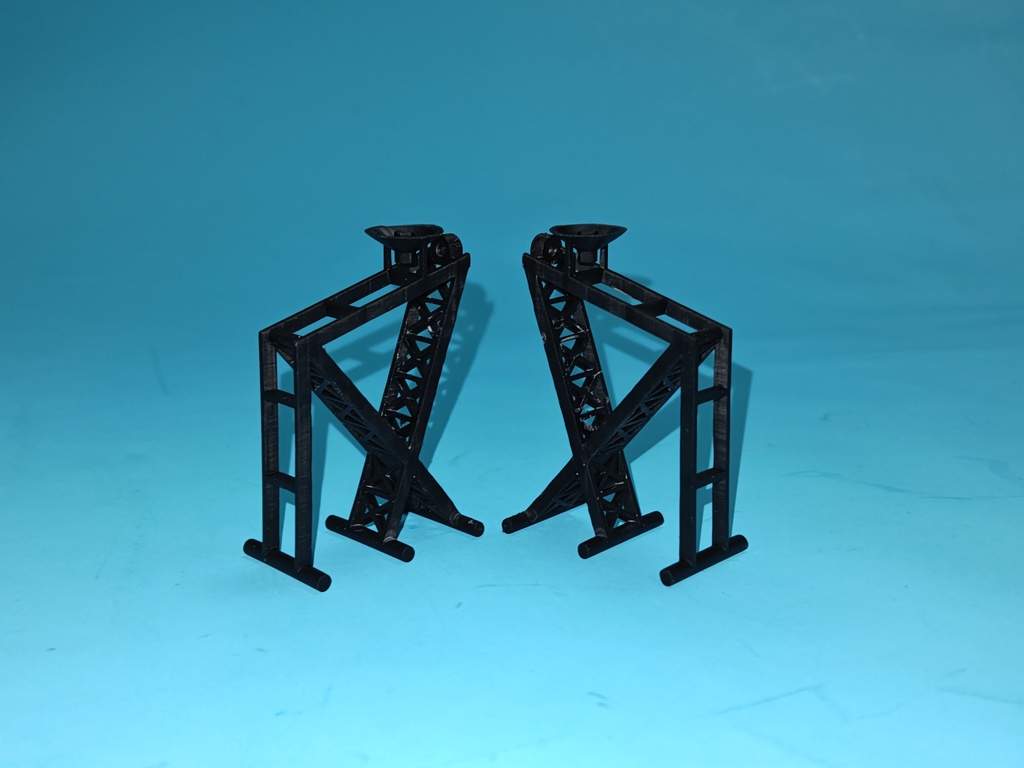 タカラトミーアーツ ZEISS MODEL Ⅱ 脚パーツ