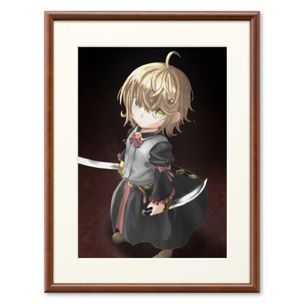 少女のイラスト
