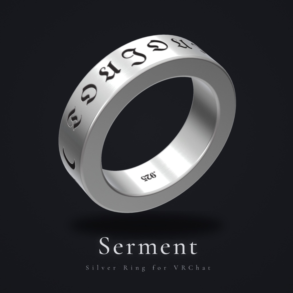 Serment  Ring 【VRChat向け3Dモデル】