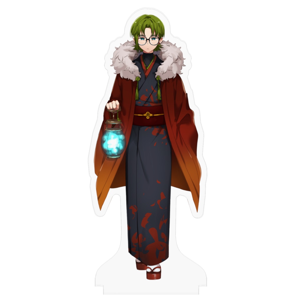 アクリルフィギュア【カタバミ-赤-】