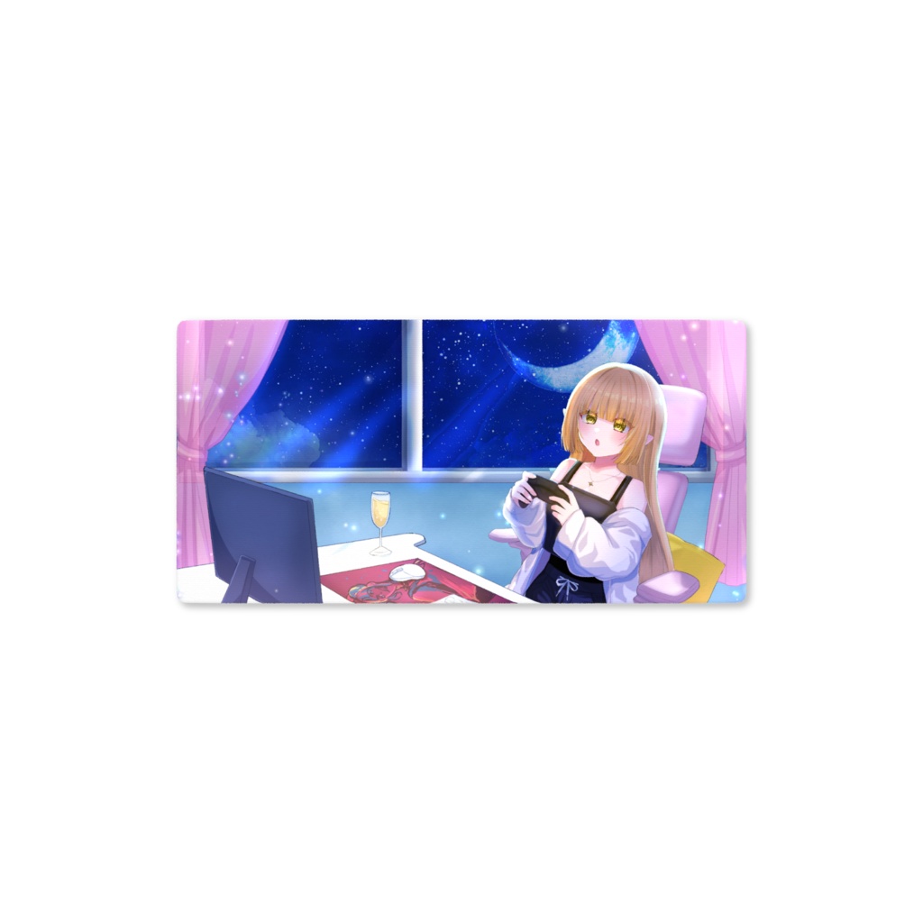 【2周年記念】らんきゃんデスクマット