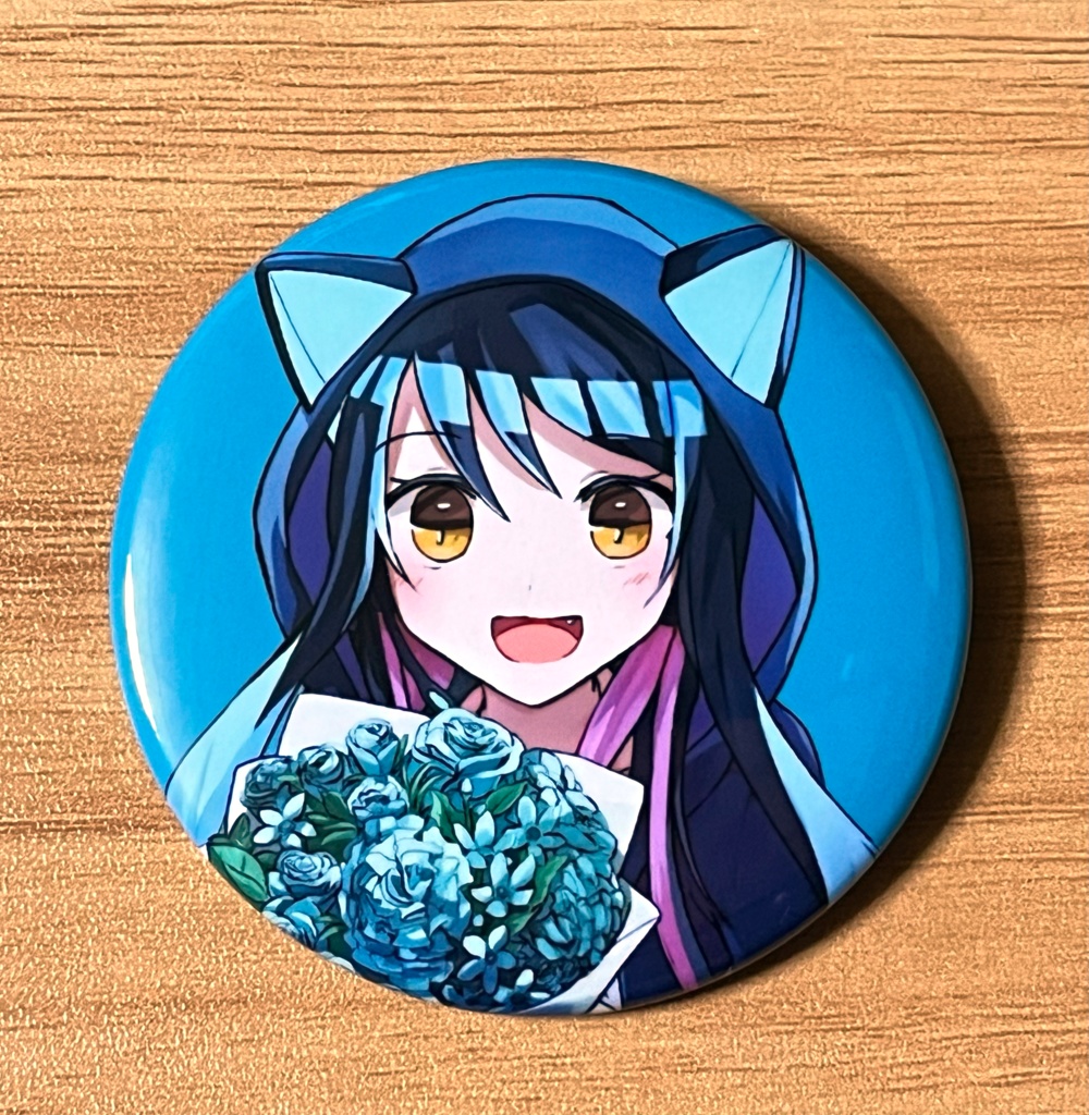 虹架麗　缶バッチ【誕生日記念グッズ】