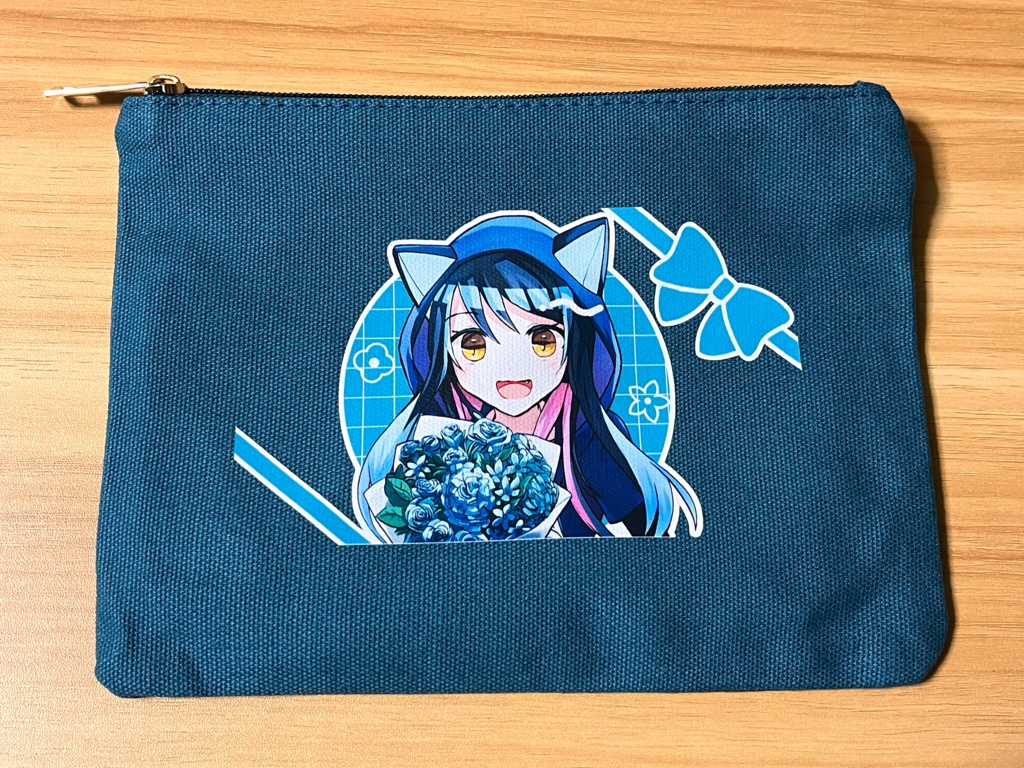 虹架麗　フラットポーチ【誕生日記念】