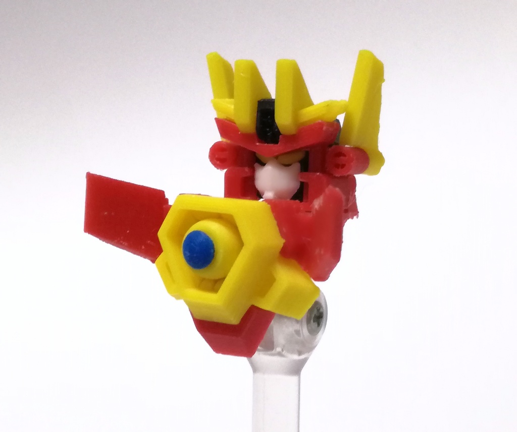 「DX次元合体オメガゲイザー」(着色不要ガレージキット)OMEGA GAZAER