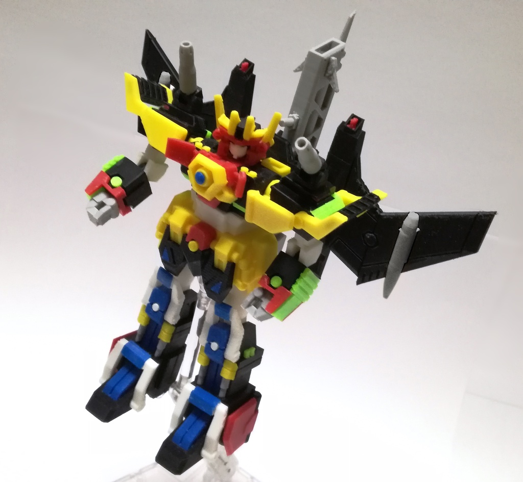 「DX次元合体オメガゲイザー」(着色不要ガレージキット)OMEGA GAZAER