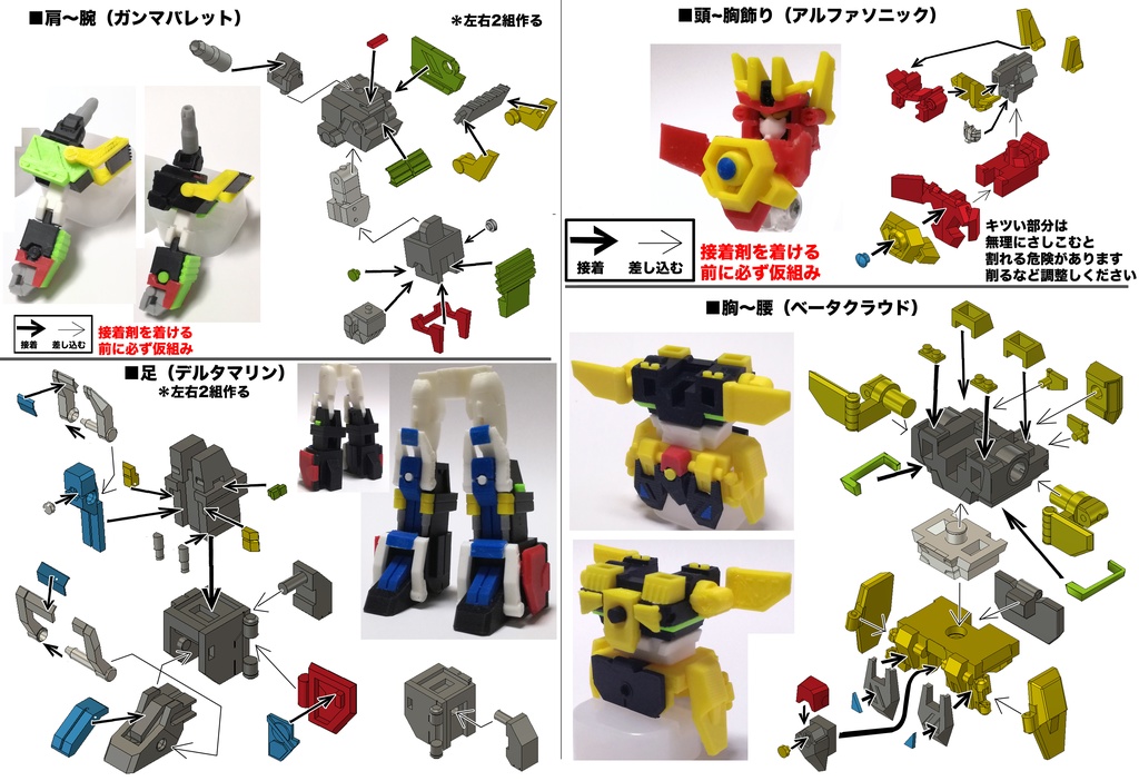 「DX次元合体オメガゲイザー」(着色不要ガレージキット)OMEGA GAZAER