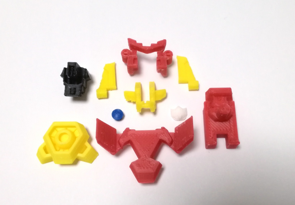 「DX次元合体オメガゲイザー」(着色不要ガレージキット)OMEGA GAZAER