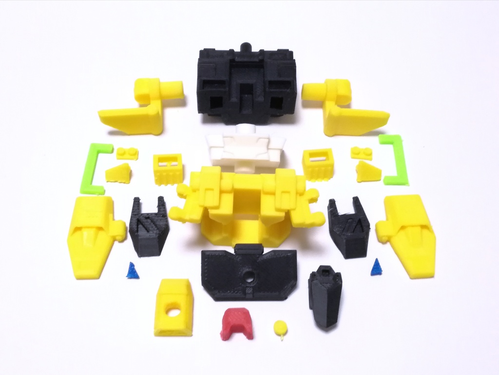 「DX次元合体オメガゲイザー」(着色不要ガレージキット)OMEGA GAZAER