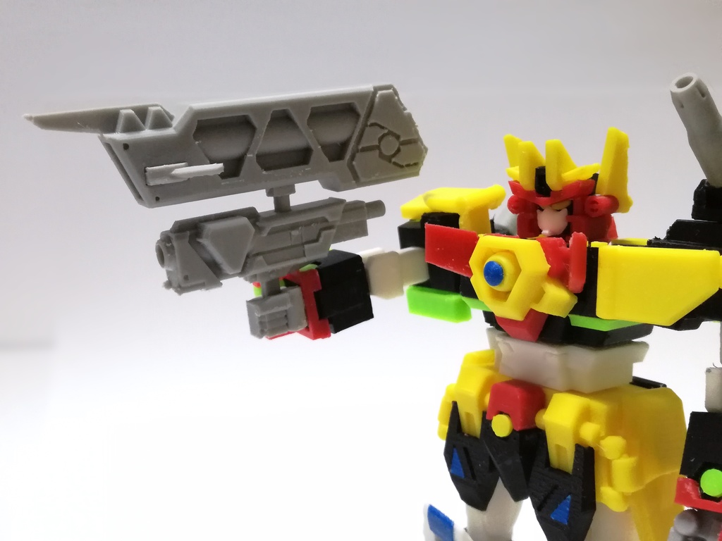 「DX次元合体オメガゲイザー」(着色不要ガレージキット)OMEGA GAZAER