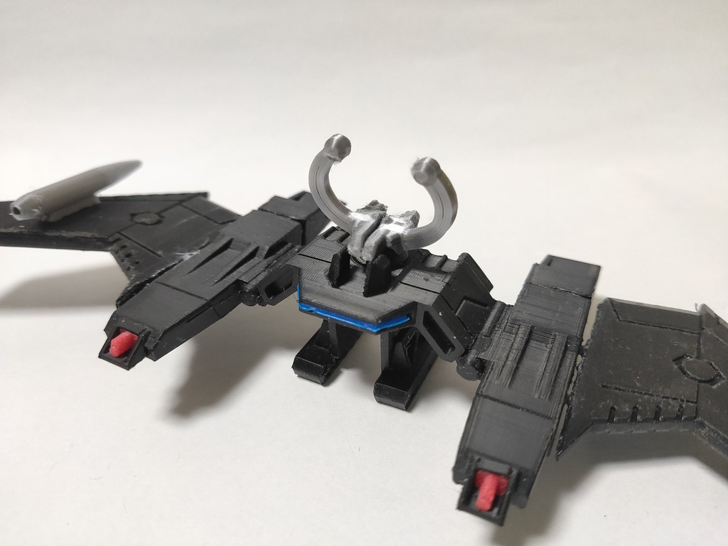 「武装翼イプシロンウィング」(着色不要ガレージキット)OMEGA GAZAER WING