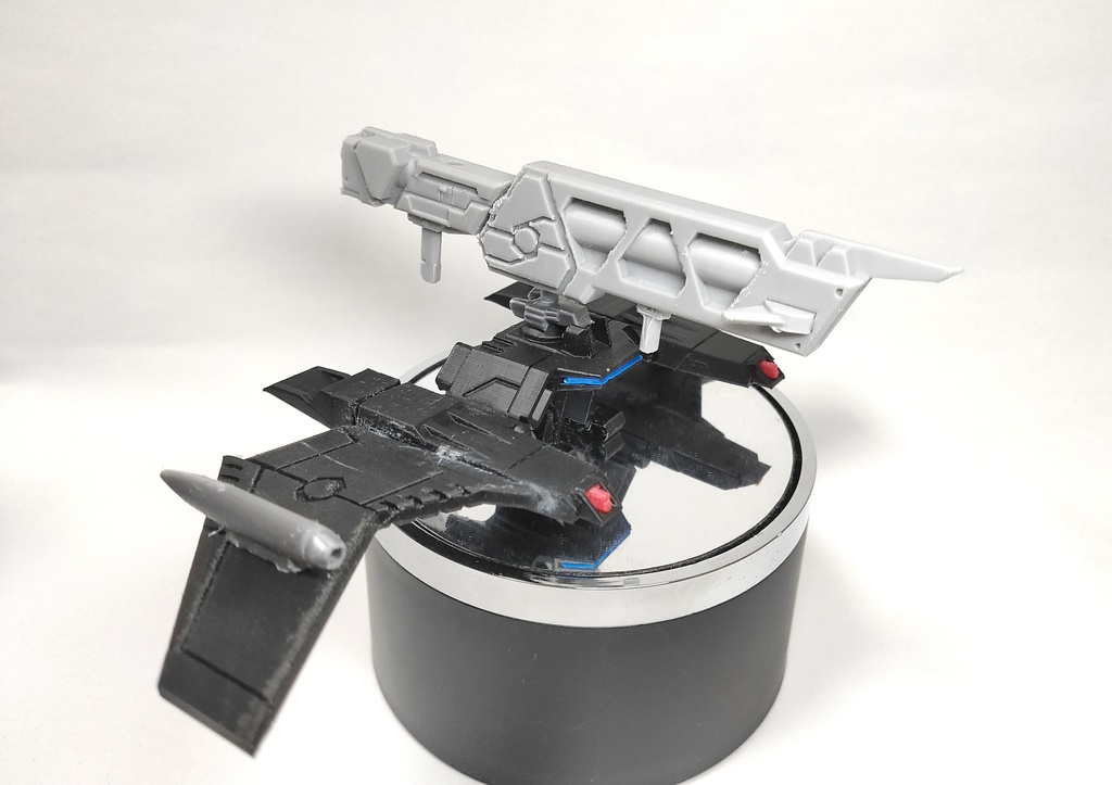 「武装翼イプシロンウィング」(着色不要ガレージキット)OMEGA GAZAER WING