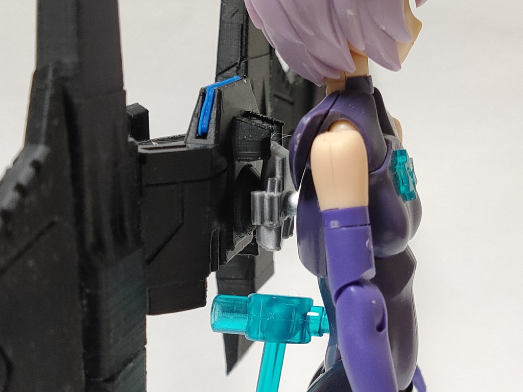 「武装翼イプシロンウィング」(着色不要ガレージキット)OMEGA GAZAER WING