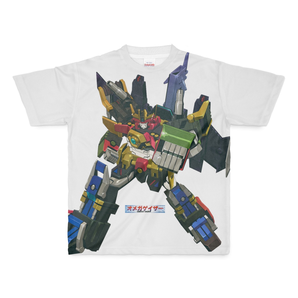 フルグラTシャツ白<オメガゲイザーA>S,M,L,XL OMEGAGAZER T-shirt