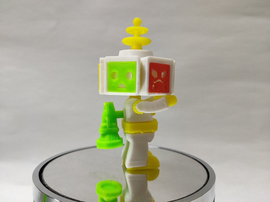 フィギュア「てれびーくん」(Televeekun)着色不要ガレージキット