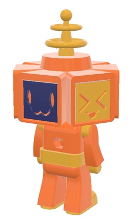 フィギュア「オレびー」(Orevee)着色不要ガレージキット