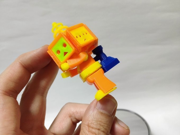 フィギュア「オレびー」(Orevee)着色不要ガレージキット