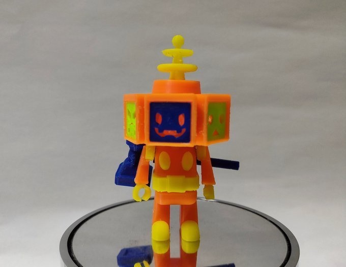 フィギュア「オレびー」(Orevee)着色不要ガレージキット