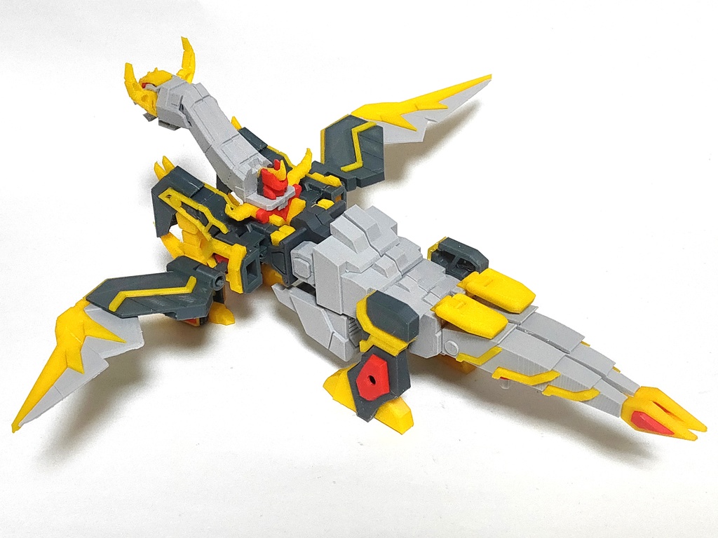 ガレージキット 変形ロボ「エクシーダドラゴン」(EXEED DRAGON)