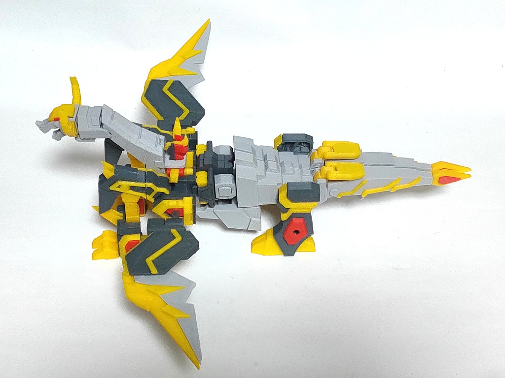 ガレージキット 変形ロボ「エクシーダドラゴン」(EXEED DRAGON)