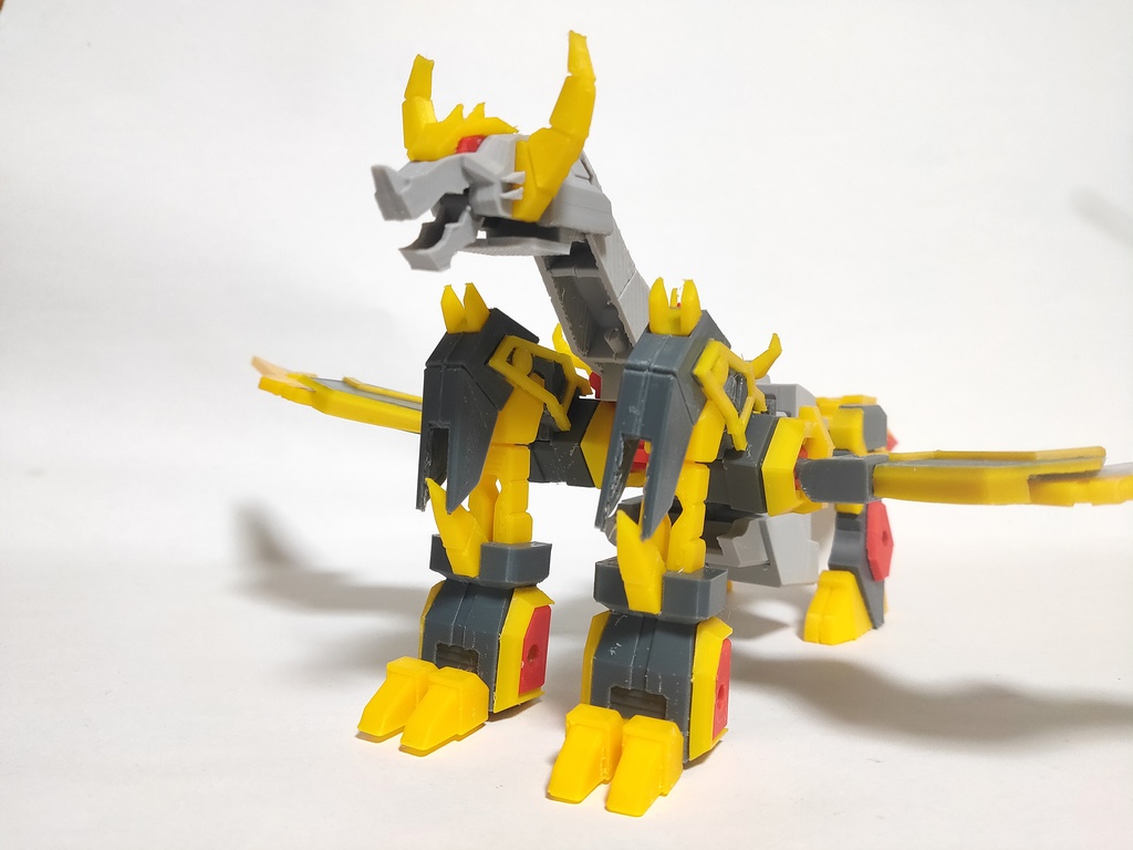 ガレージキット 変形ロボ「エクシーダドラゴン」(EXEED DRAGON)