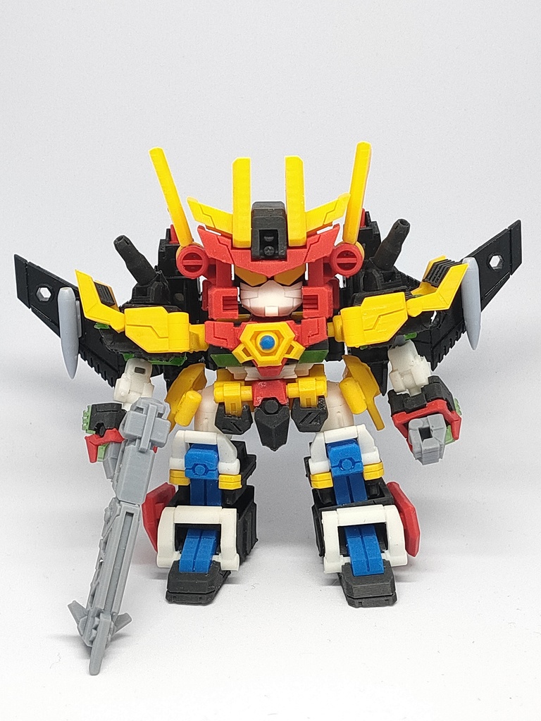 ガレージキット:オメガゲイザー+新イプシロンウィング SDデフォルメ版(Omega gazer+ Ypsilon wingSD)