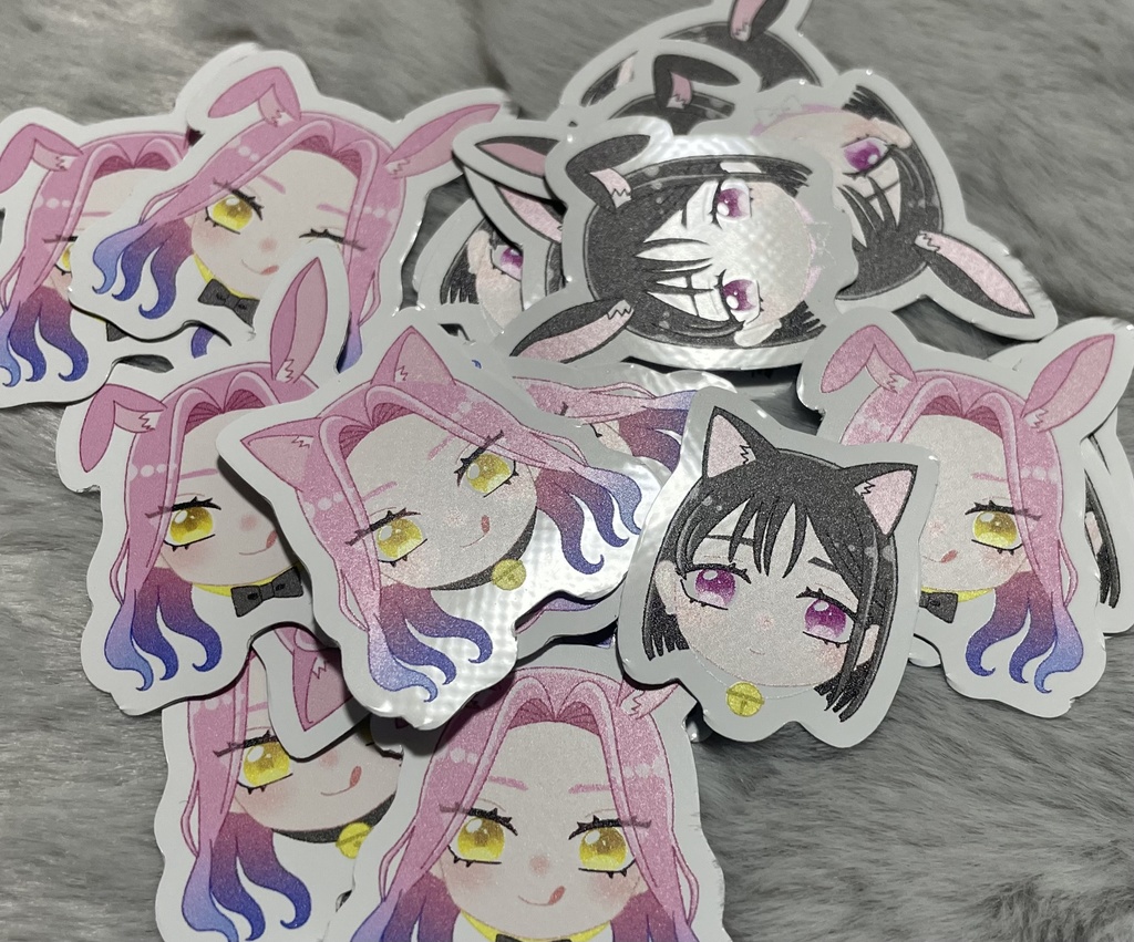 ねこみみ・うさみみ　ミジスアシール