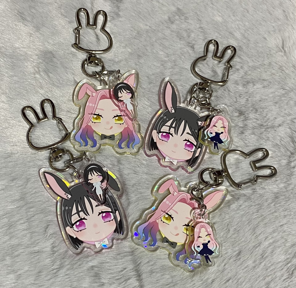 うさみみミジスアキーホルダー