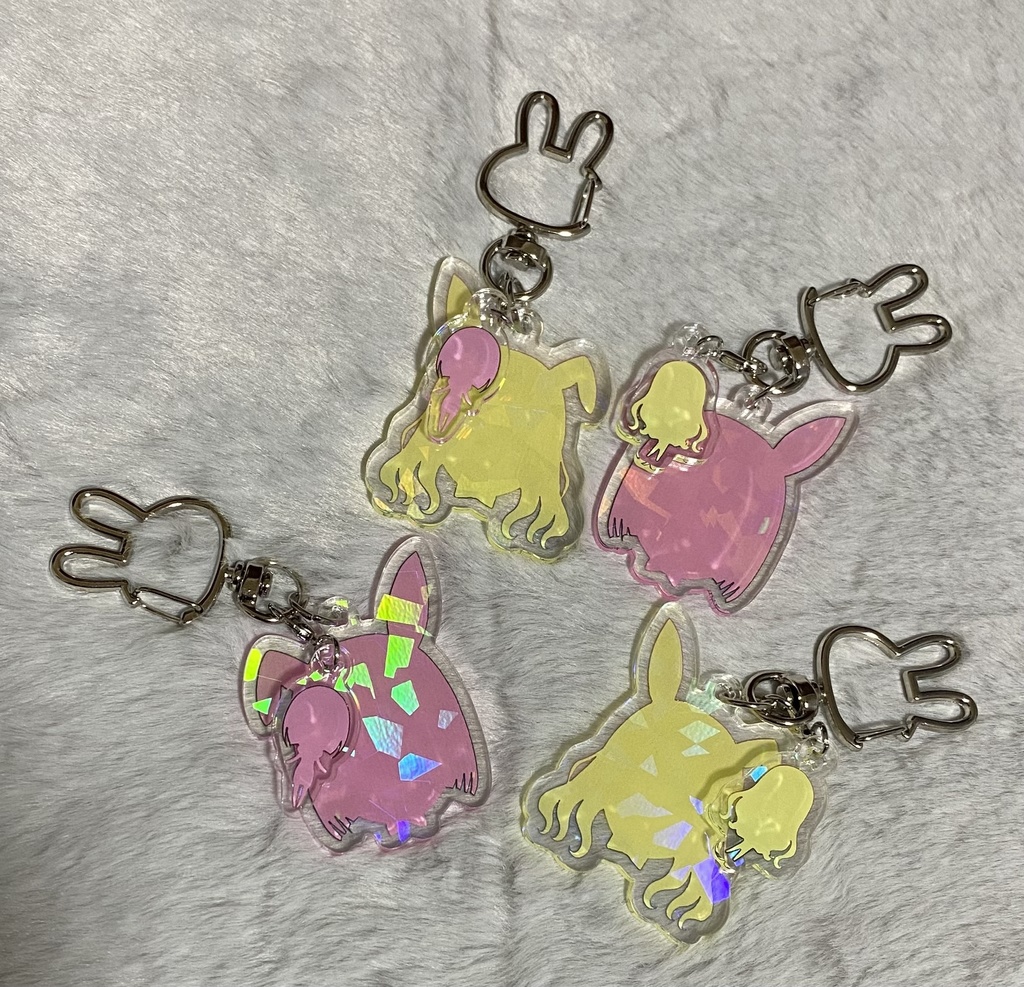 うさみみミジスアキーホルダー